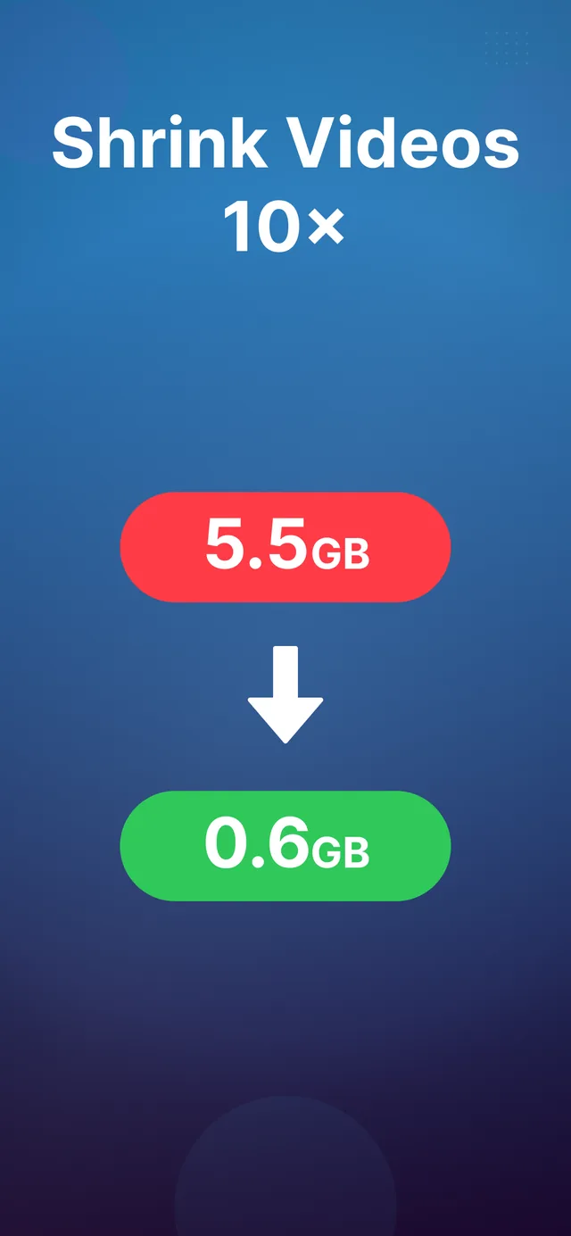 Selecting videos to compress in Video Compressor and Resizer for iPhone